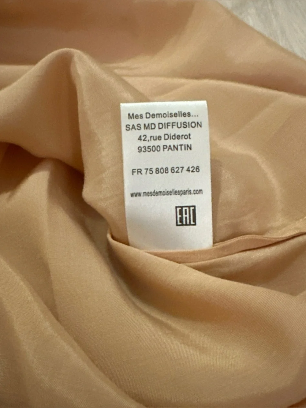 Mes Demoiselles Paris Saloon Maxi Skirt in Rose, FR36/US 4